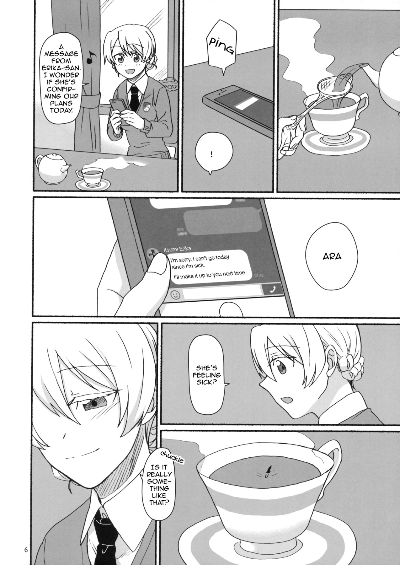 Hentai Manga Comic-Tea Time with a Hot Black Tea-Read-5